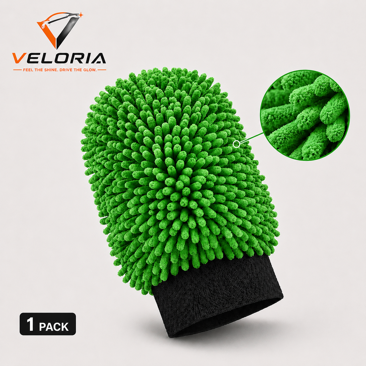 VELORIA Premium Waschhandschuh (XXL)