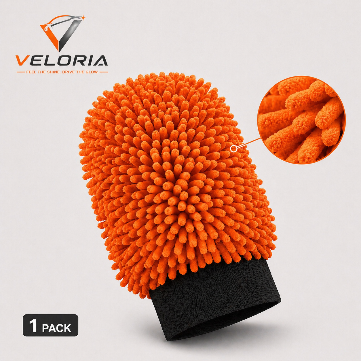 VELORIA Premium Waschhandschuh (XXL)