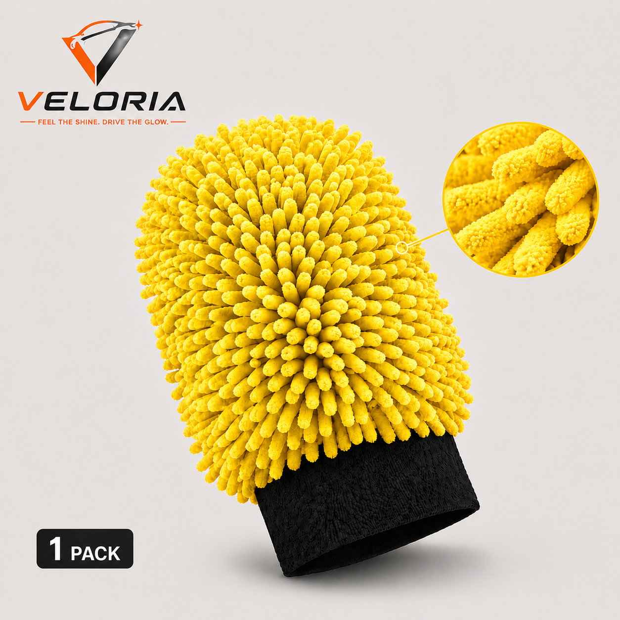 VELORIA Premium Waschhandschuh (XXL)